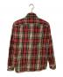 RRL (ダブルアールエル) 長袖シャツ レッド×グリーン サイズ:S：15000円