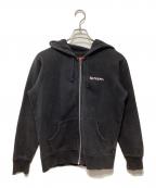 SUPREMEシュプリーム）の古着「ジップパーカー」｜ブラック
