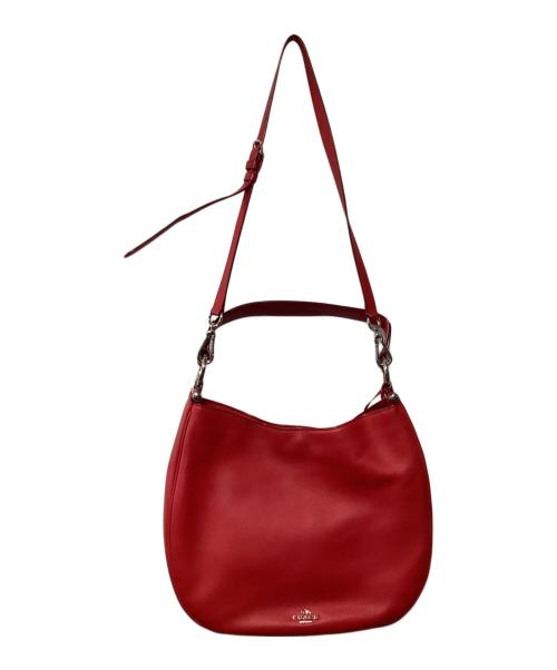 COACH（コーチ）COACH (コーチ) 2WAYバッグ レッドの古着・服飾アイテム