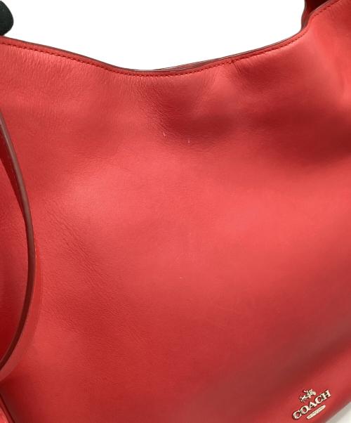 COACH（コーチ）COACH (コーチ) 2WAYバッグ レッドの古着・服飾アイテム