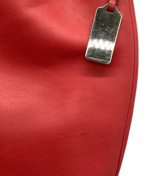 COACH（コーチ）COACH (コーチ) 2WAYバッグ レッドの古着・服飾アイテム