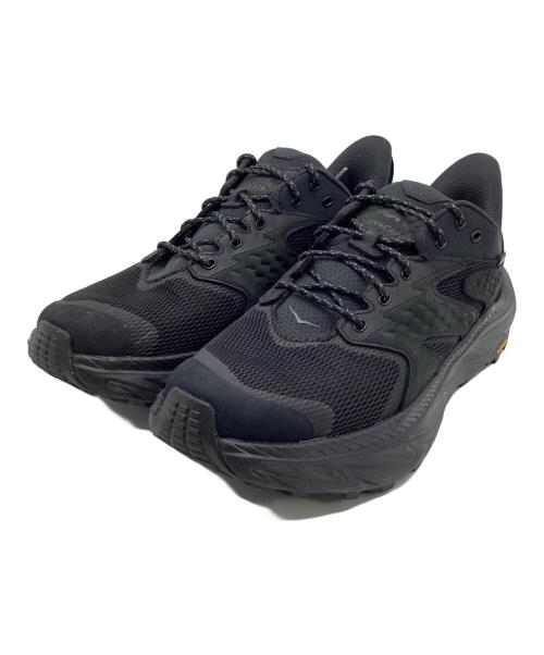 HOKAONEONE（ホカオネオネ）HOKAONEONE (ホカオネオネ) トレイルランニングシューズ ブラック サイズ:27.5の古着・服飾アイテム