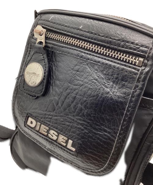 DIESEL（ディーゼル）DIESEL (ディーゼル) ショルダーバッグ ブラックの古着・服飾アイテム