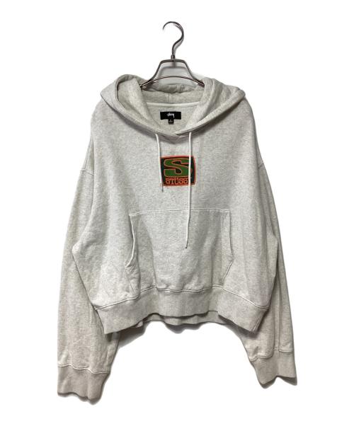 stussy（ステューシー）stussy (ステューシー) パーカー グレー サイズ:Lの古着・服飾アイテム
