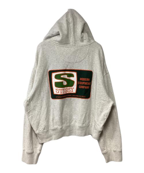 stussy（ステューシー）stussy (ステューシー) パーカー グレー サイズ:Lの古着・服飾アイテム