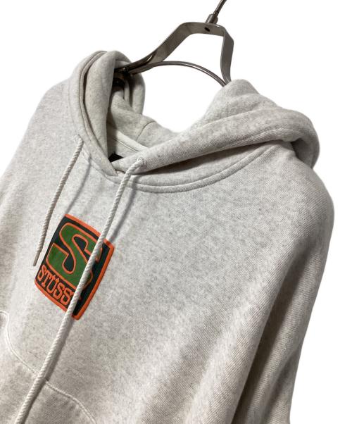 stussy（ステューシー）stussy (ステューシー) パーカー グレー サイズ:Lの古着・服飾アイテム