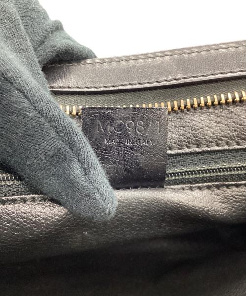 CELINE（セリーヌ）CELINE (セリーヌ) クラッチバッグ ブラック×ブラウンの古着・服飾アイテム