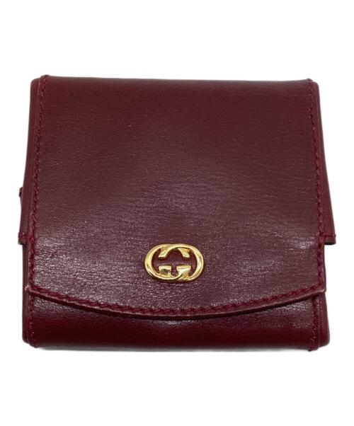 GUCCI（グッチ）GUCCI (グッチ) 小銭入れ レッドの古着・服飾アイテム