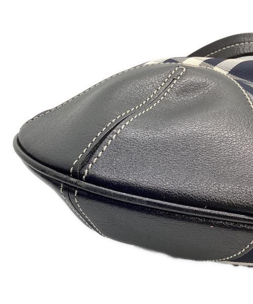 BURBERRY BLUE LABEL（バーバリー ブルー レーベル）BURBERRY BLUE LABEL (バーバリー ブルー レーベル) トートバッグ ネイビーの古着・服飾アイテム