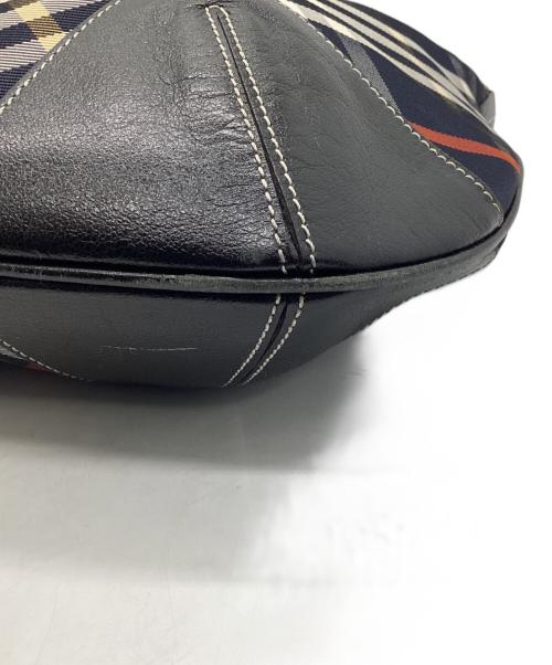 BURBERRY BLUE LABEL（バーバリー ブルー レーベル）BURBERRY BLUE LABEL (バーバリー ブルー レーベル) トートバッグ ネイビーの古着・服飾アイテム