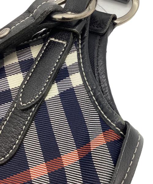 BURBERRY BLUE LABEL（バーバリー ブルー レーベル）BURBERRY BLUE LABEL (バーバリー ブルー レーベル) トートバッグ ネイビーの古着・服飾アイテム