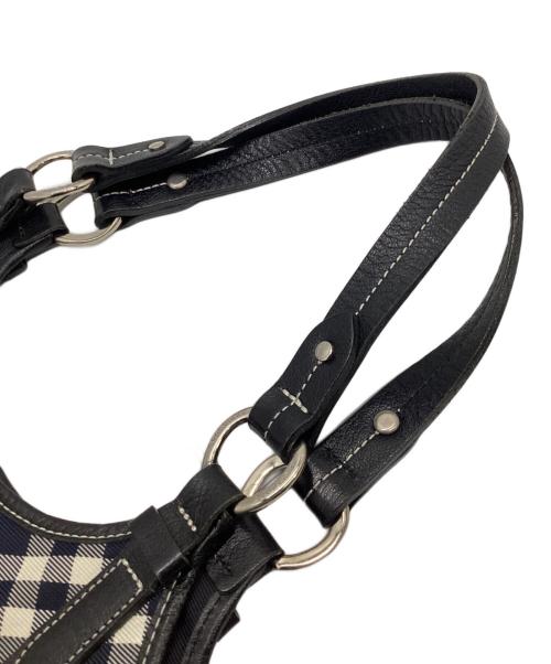 BURBERRY BLUE LABEL（バーバリー ブルー レーベル）BURBERRY BLUE LABEL (バーバリー ブルー レーベル) トートバッグ ネイビーの古着・服飾アイテム