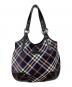 BURBERRY BLUE LABEL（バーバリー ブルー レーベル）の古着「トートバッグ」｜ネイビー