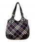 BURBERRY BLUE LABEL (バーバリー ブルー レーベル) トートバッグ ネイビー：12000円