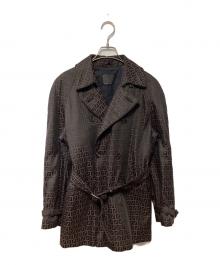 FENDI（フェンディ）の古着「ダブルコート」｜ブラウン