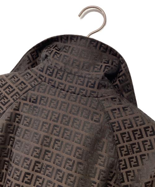 FENDI（フェンディ）FENDI (フェンディ) ダブルコート ブラウン サイズ:記載なしの古着・服飾アイテム