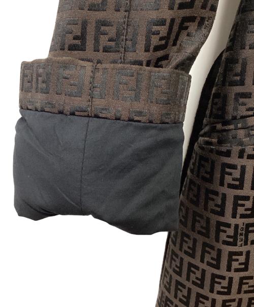 FENDI（フェンディ）FENDI (フェンディ) ダブルコート ブラウン サイズ:記載なしの古着・服飾アイテム