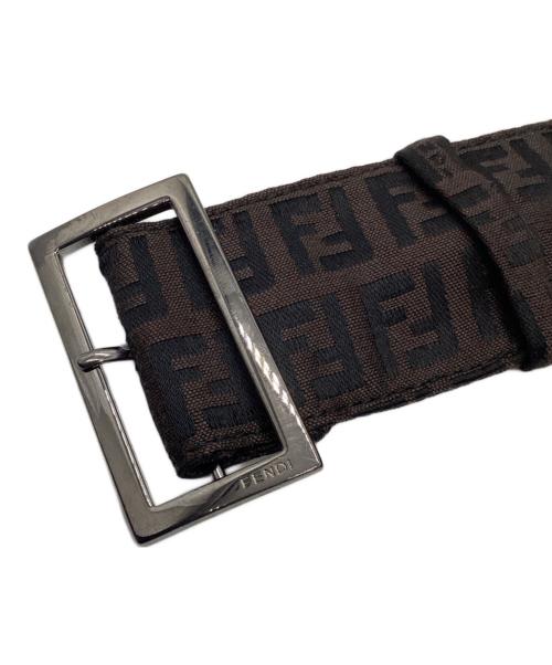 FENDI（フェンディ）FENDI (フェンディ) ダブルコート ブラウン サイズ:記載なしの古着・服飾アイテム