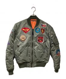 AVIREX（アヴィレックス）の古着「フライトジャケット」｜カーキ