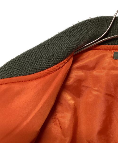 AVIREX（アヴィレックス）AVIREX (アヴィレックス) フライトジャケット カーキ サイズ:Lの古着・服飾アイテム