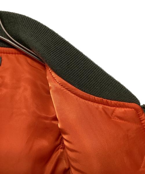 AVIREX（アヴィレックス）AVIREX (アヴィレックス) フライトジャケット カーキ サイズ:Lの古着・服飾アイテム