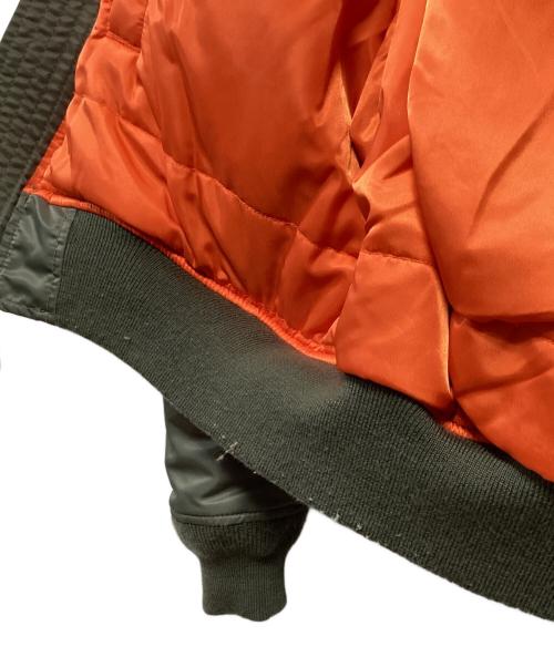 AVIREX（アヴィレックス）AVIREX (アヴィレックス) フライトジャケット カーキ サイズ:Lの古着・服飾アイテム