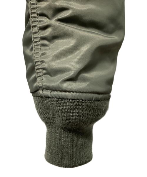 AVIREX（アヴィレックス）AVIREX (アヴィレックス) フライトジャケット カーキ サイズ:Lの古着・服飾アイテム