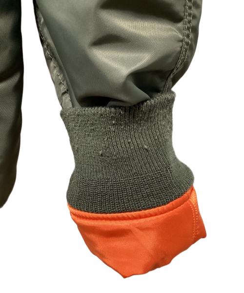 AVIREX（アヴィレックス）AVIREX (アヴィレックス) フライトジャケット カーキ サイズ:Lの古着・服飾アイテム