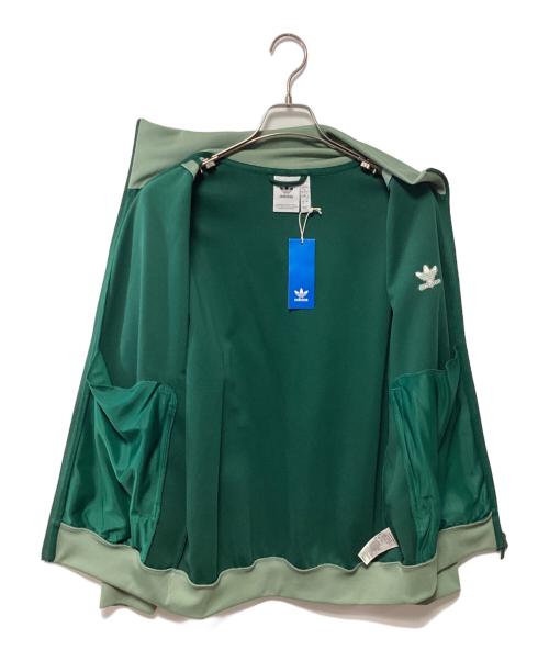 adidas（アディダス）adidas (アディダス) トラックジャケット グリーン サイズ:2XL 未使用品の古着・服飾アイテム