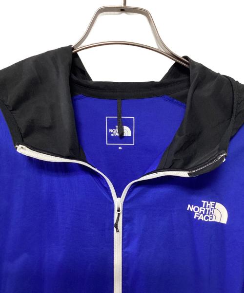 THE NORTH FACE（ザ ノース フェイス）THE NORTH FACE (ザ ノース フェイス) Anytime Wind Hoodie ブルー×ブラック サイズ:XLの古着・服飾アイテム