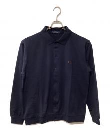 FRED PERRY×JOURNAL STANDARD（フレッドペリー×ジャーナルスタンダード）の古着「長袖シャツ」｜ネイビー