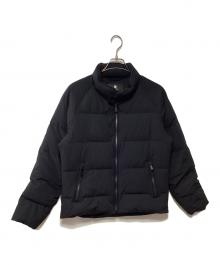 西川ダウン×nano・universe（ニシカワダウン×ナノ・ユニバース）の古着「ダウンジャケット」｜ブラック