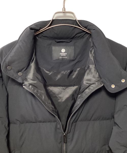 西川ダウン（ニシカワダウン）西川ダウン (ニシカワダウン) nano・universe (ナノ・ユニバース) ダウンジャケット ブラック サイズ:Lの古着・服飾アイテム