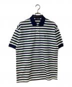FRED PERRY×BEAMSフレッドペリー×ビームス）の古着「ポロシャツ」｜グリーン×ネイビー×ホワイト