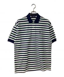 FRED PERRY×BEAMS（フレッドペリー×ビームス）の古着「ポロシャツ」｜グリーン×ネイビー×ホワイト