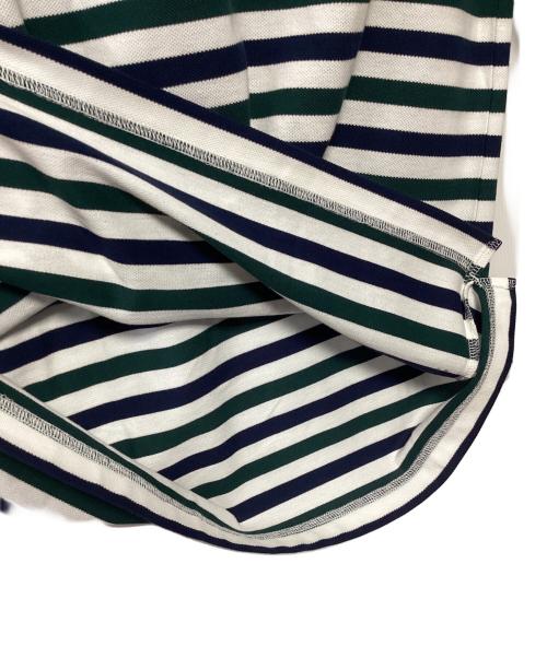 FRED PERRY（フレッドペリー）FRED PERRY (フレッドペリー) BEAMS (ビームス) ポロシャツ グリーン×ネイビー×ホワイト サイズ:S 未使用品の古着・服飾アイテム