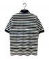 FRED PERRY (フレッドペリー) BEAMS (ビームス) ポロシャツ グリーン×ネイビー×ホワイト サイズ:S 未使用品：6000円