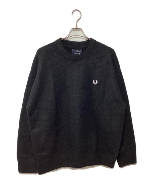 FRED PERRY（フレッドペリー）FRED PERRY (フレッドペリー) 厚手ニット ブラック サイズ:XL 未使用品の古着・服飾アイテム