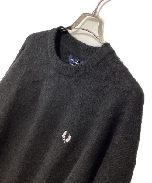 FRED PERRY（フレッドペリー）FRED PERRY (フレッドペリー) 厚手ニット ブラック サイズ:XL 未使用品の古着・服飾アイテム