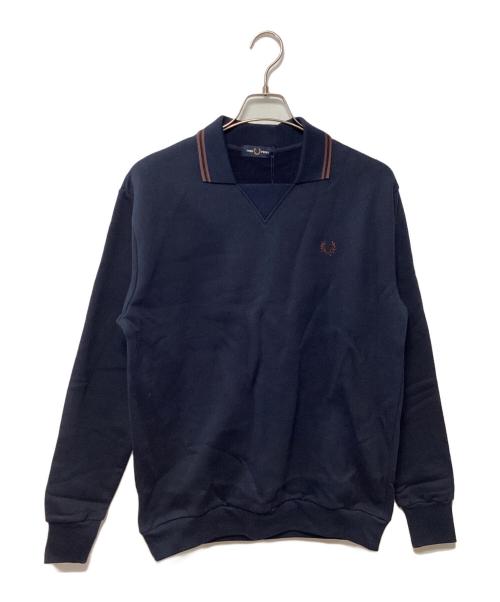 FRED PERRY（フレッドペリー）FRED PERRY (フレッドペリー) スウェット ネイビー サイズ:M 未使用品の古着・服飾アイテム