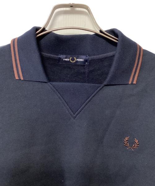 FRED PERRY（フレッドペリー）FRED PERRY (フレッドペリー) スウェット ネイビー サイズ:M 未使用品の古着・服飾アイテム