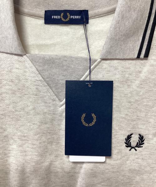 FRED PERRY（フレッドペリー）FRED PERRY (フレッドペリー) スウェット アイボリー サイズ:M 未使用品の古着・服飾アイテム