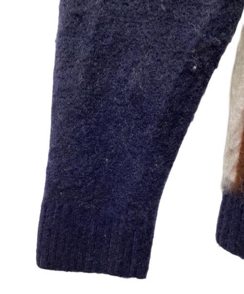 FRED PERRY（フレッドペリー）FRED PERRY (フレッドペリー) 厚手カーディガン ネイビー サイズ:M 未使用品の古着・服飾アイテム