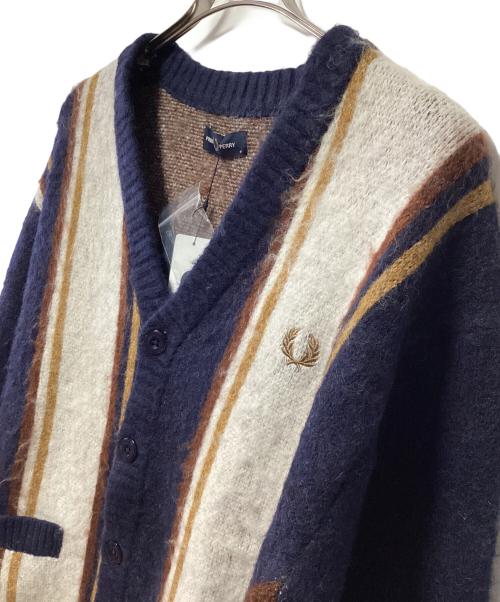 FRED PERRY（フレッドペリー）FRED PERRY (フレッドペリー) 厚手カーディガン ネイビー サイズ:M 未使用品の古着・服飾アイテム