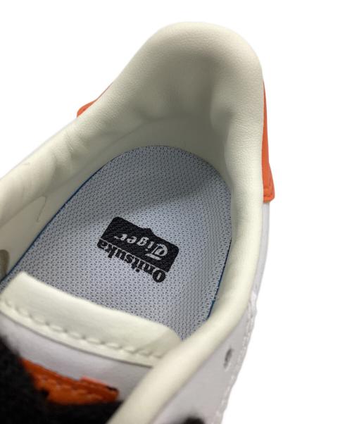 Onitsuka Tiger（オニツカタイガー）Onitsuka Tiger (オニツカタイガー) ローカットスニーカー ホワイト×オレンジ サイズ:24の古着・服飾アイテム