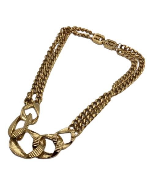 GIVENCHY（ジバンシィ）GIVENCHY (ジバンシィ) チェーンネックレス ゴールド(カラー)の古着・服飾アイテム