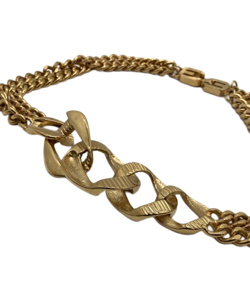 GIVENCHY（ジバンシィ）GIVENCHY (ジバンシィ) チェーンネックレス ゴールド(カラー)の古着・服飾アイテム