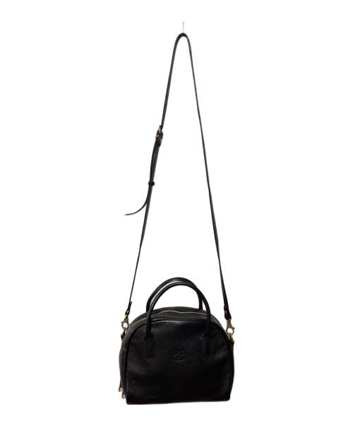 IL BISONTE（イル ビゾンテ）IL BISONTE (イル ビゾンテ) 2WAYバッグ ブラックの古着・服飾アイテム