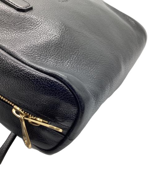 IL BISONTE（イル ビゾンテ）IL BISONTE (イル ビゾンテ) 2WAYバッグ ブラックの古着・服飾アイテム