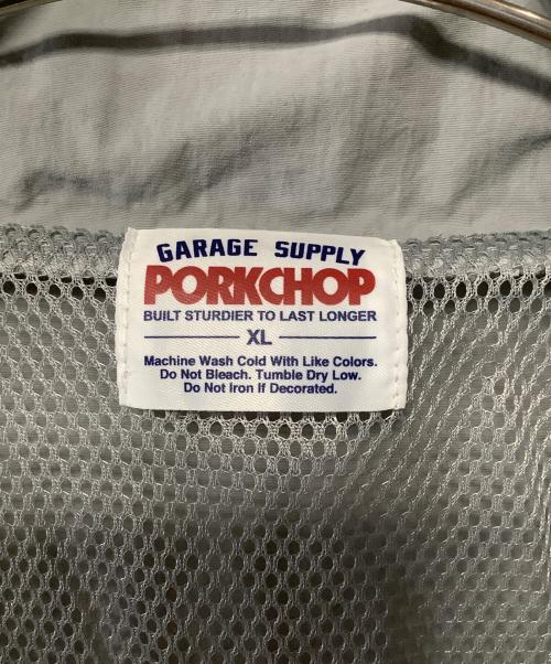garage supply porkchop（ガレージサプライ ポークチョップ）garage supply porkchop (ガレージサプライ ポークチョップ) ナイロンジャケット グレー サイズ:XLの古着・服飾アイテム